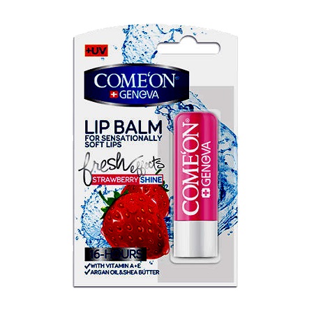 بالم لب کامان مدل STRAWBERRY SHINE